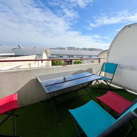 With Balcony & Pool In Apartament